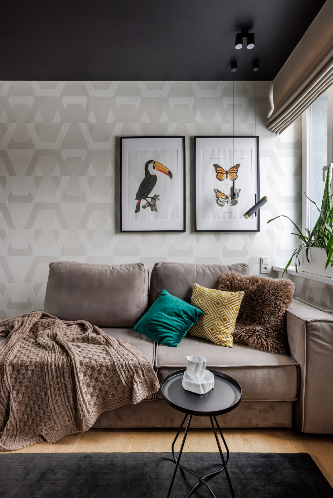 Фотосъёмка интерьера квартиры для портфолио дизайнера Анны Гороховской