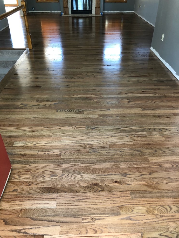 Handrail stain color?