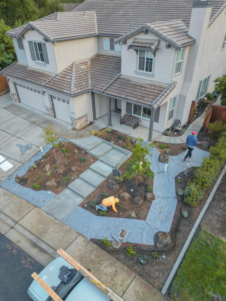 El Dorado Hills front yard remodel