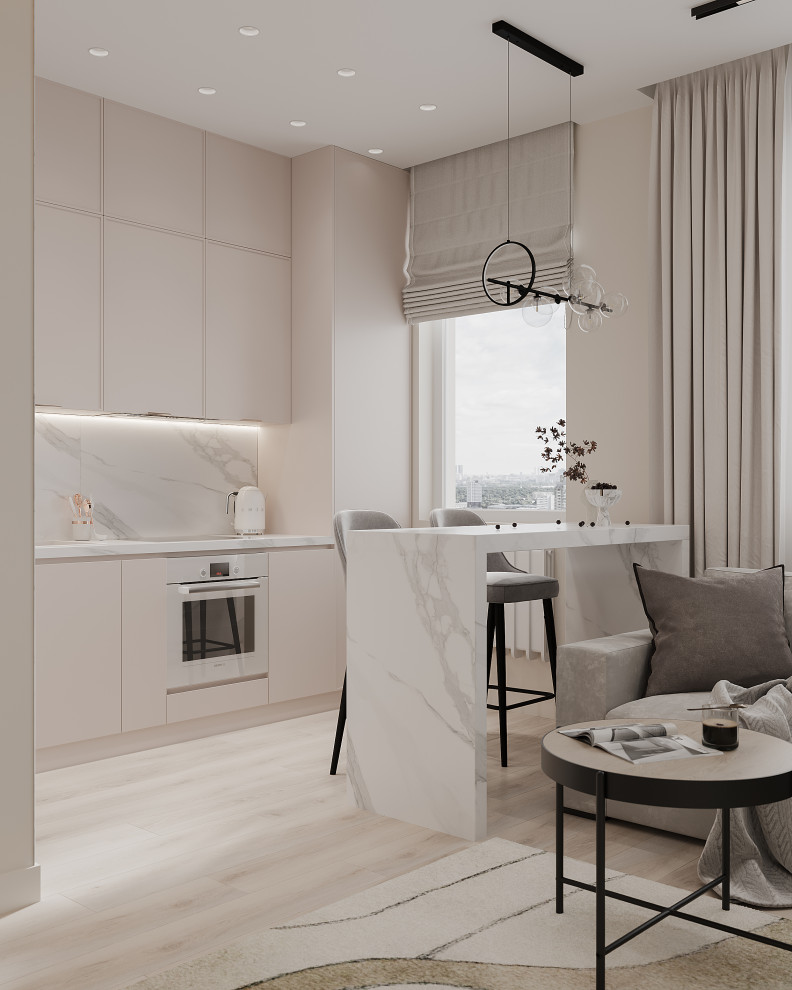 white с террасой