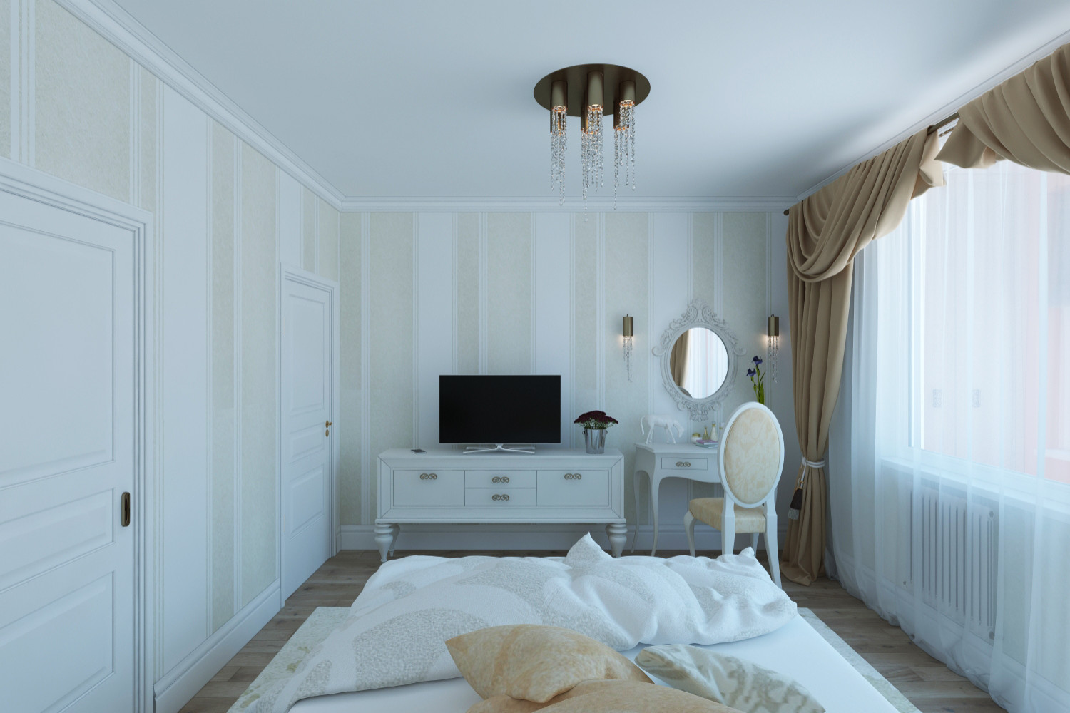 Квартира 56 кв.м. Москва, Южная.