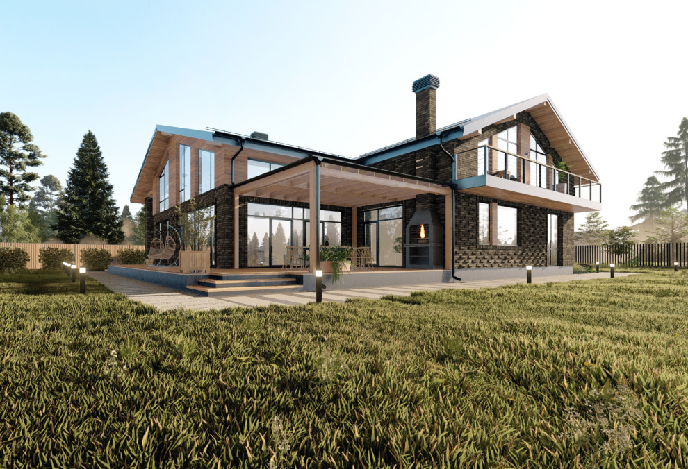 Проект дома 405м2 Сосновый Берег, Вологда