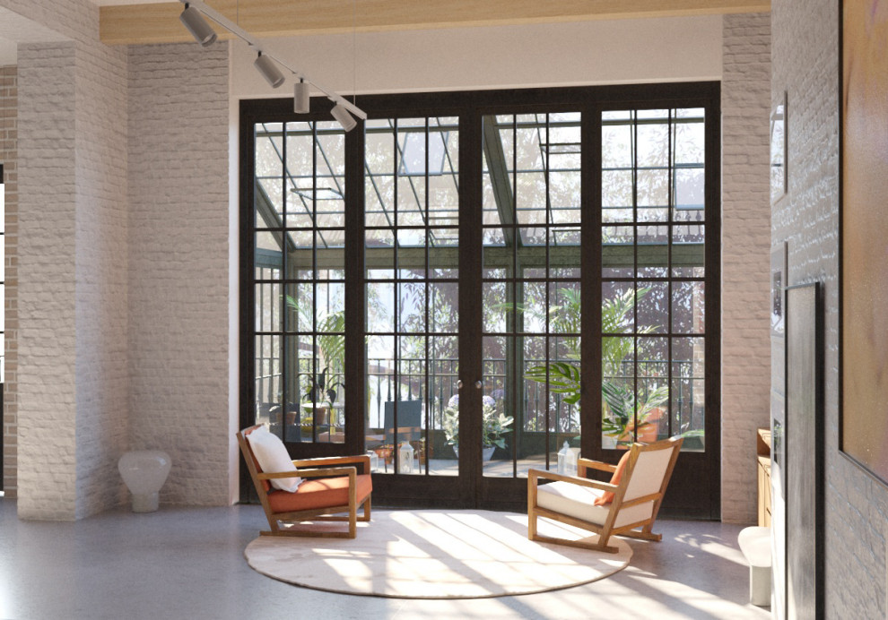 Лофт с оранжереей