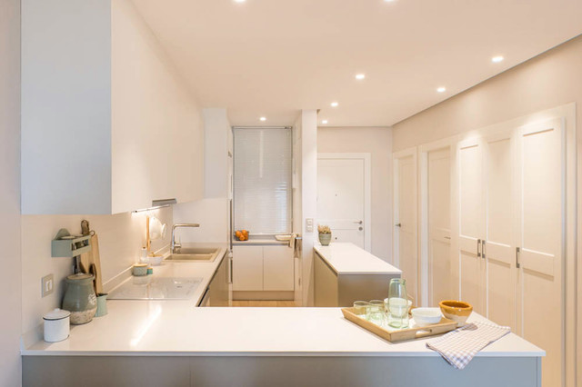 Apartamento junto al mar coastal-kitchen
