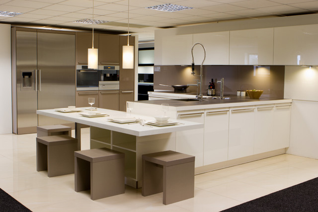 nolte showroom display - contemporary - kitchen - cornwall -