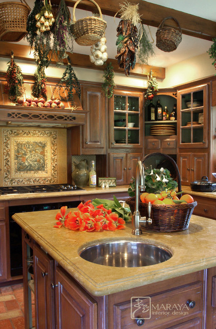 Farmhouse Cottage Kitchen Country Kitchen Los Angeles By