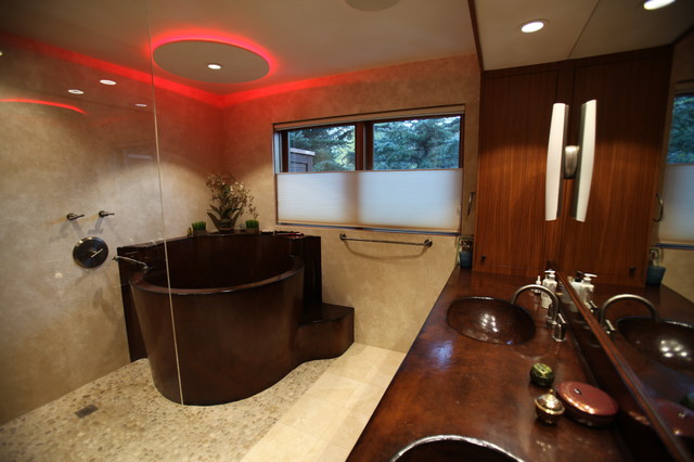 Barshack contemporary-badrum