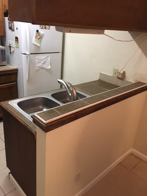 Water Leak Kitchen Restoration