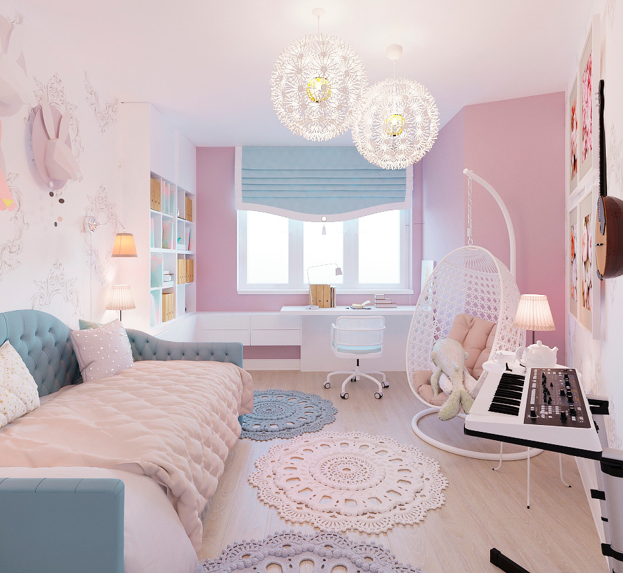 Дизайн трехкомнатной квартиры.