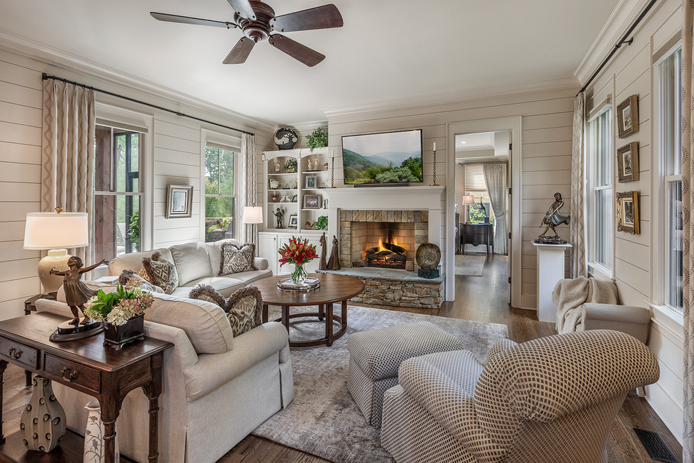 Rustic Ramble Cottage Traditional  Living  Room  Other 
