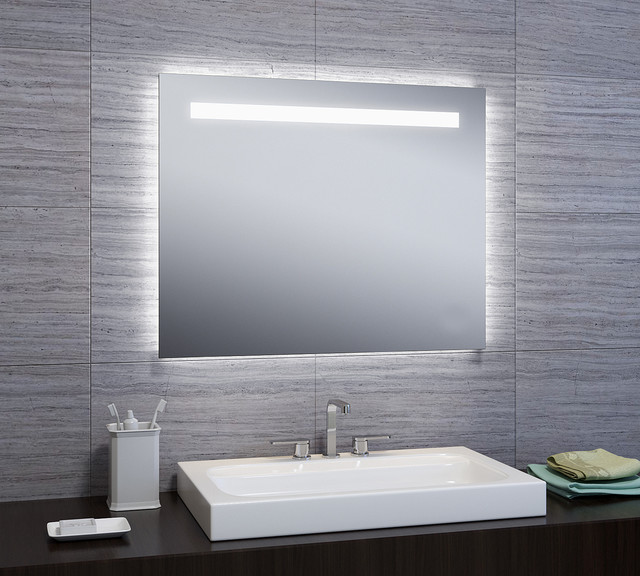 Juliet LED Mirror With Motion/Touch Sensor Button Modern Bathroom