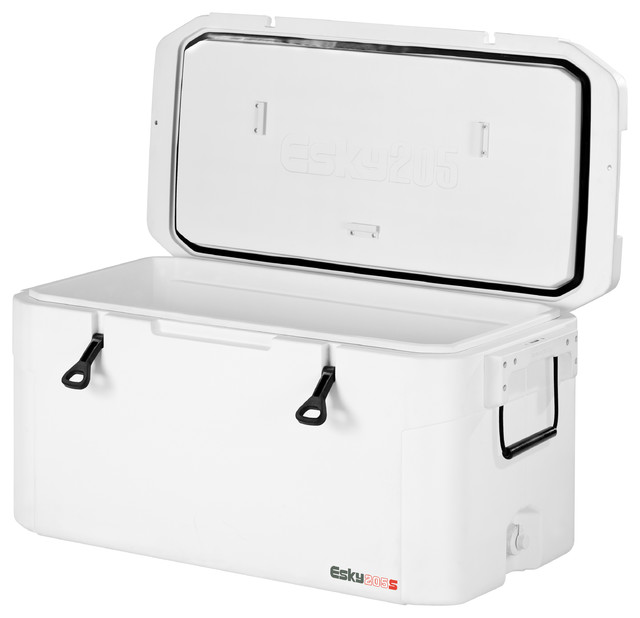 Shop Houzz Esky 205 Quart Esky Cooler, UV White Coolers And Ice Chests
