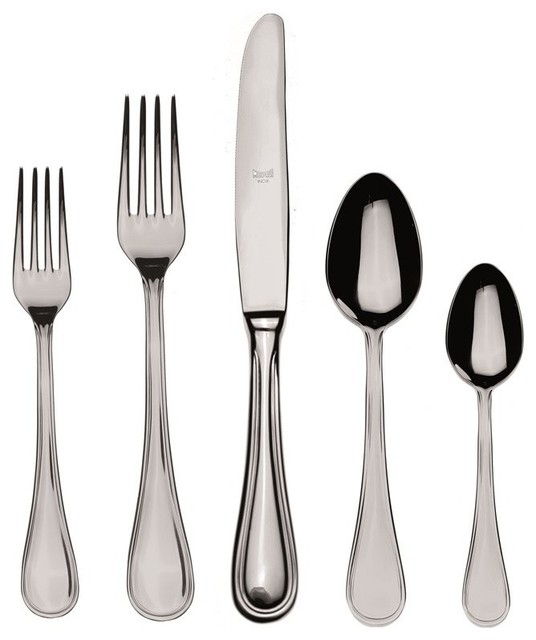Cutlery Set 20-Piece Boheme - Contemporary - Flatware And Silverware Sets -  by Virventures | Houzz
