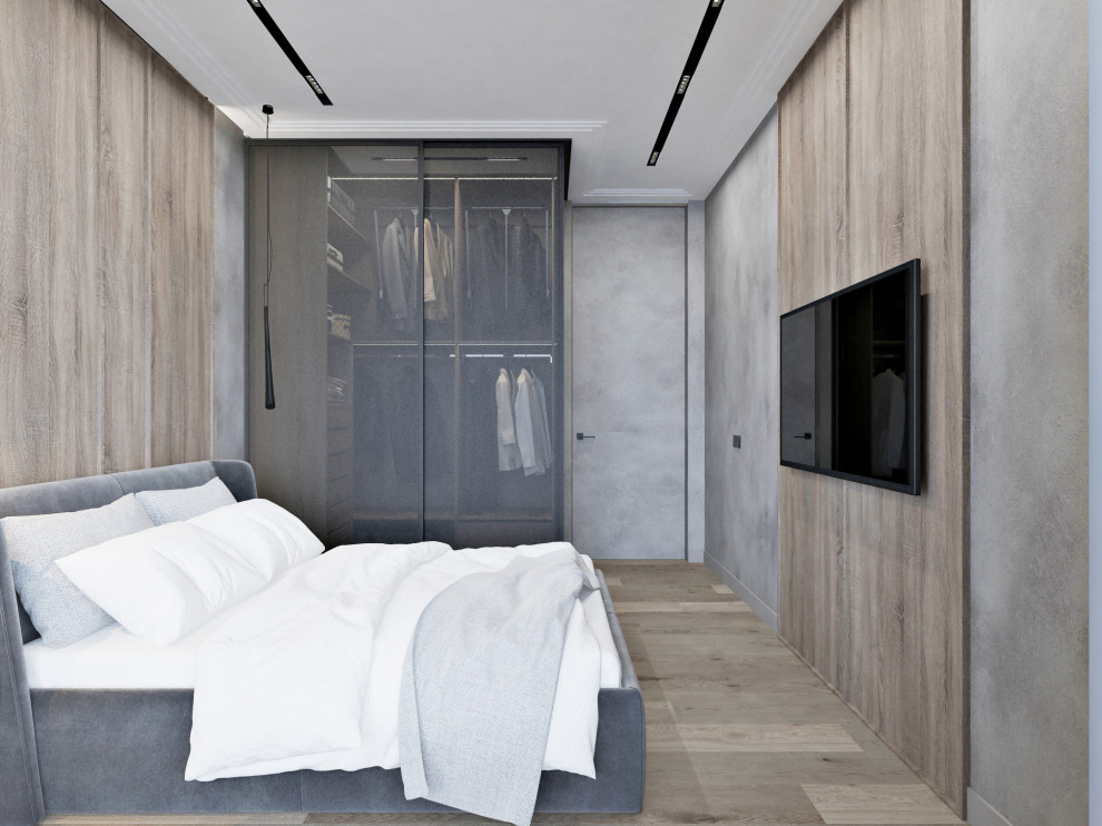 Минимализм для молодой семьи в ЖК Wellton Towers, г. Москва