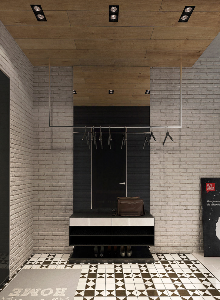 Квартира в индустриальном стиле для молодой пары