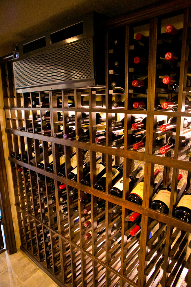 Inspiration for a classic wine cellar in San Francisco.
