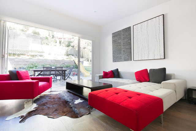 Bellevue Hill House trendy-dagligstue