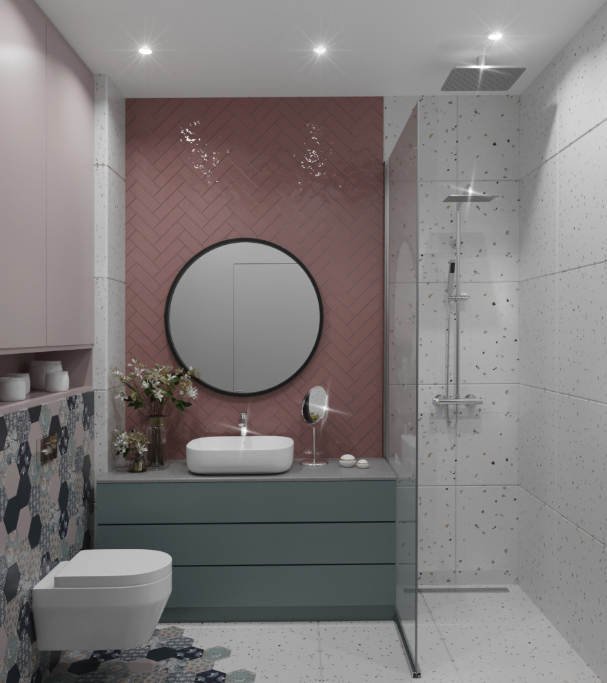 "Малиновое вино" Дизайн-проект квартиры 50 метров