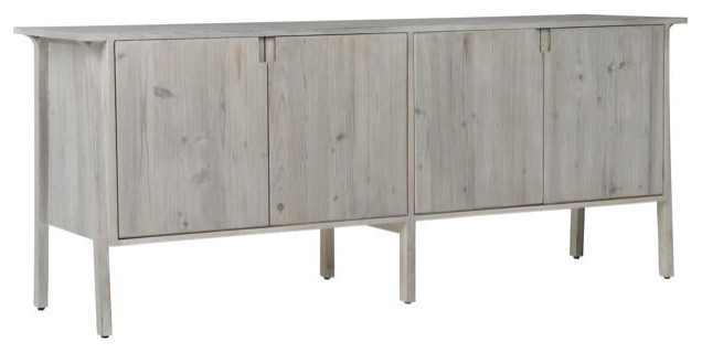 79″ Light Grey Sideboard - Transitional - Buffets And Sideboards - by ...
