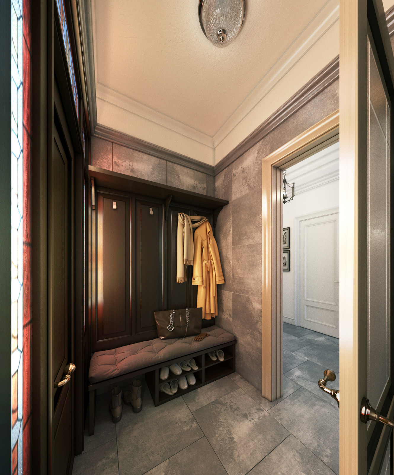 Интерьер частного жилого дома