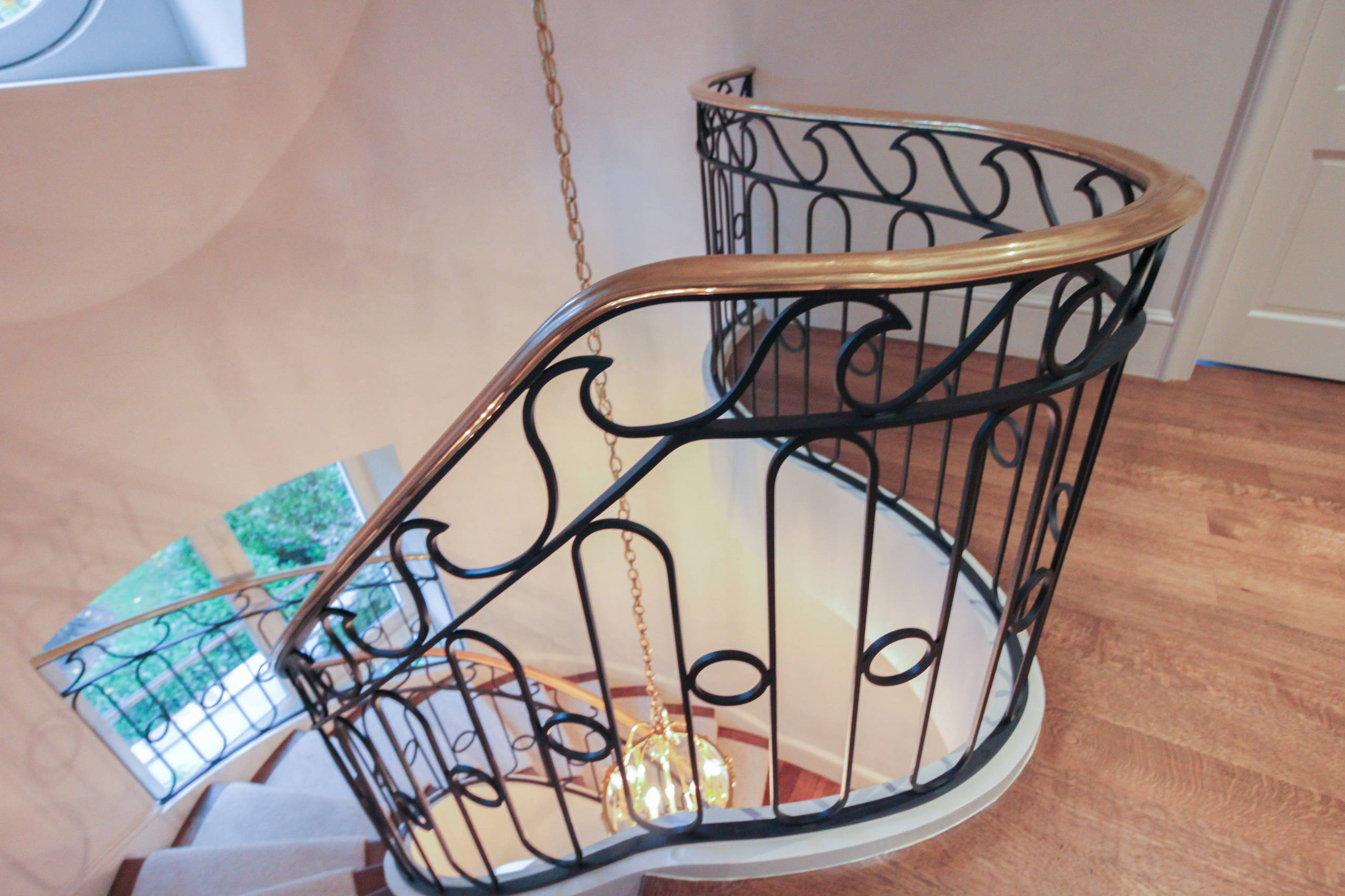 61_Sculptural/Elliptical Staircase in Washington, DC 20008