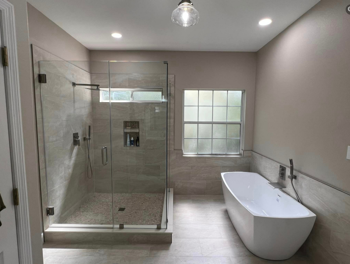 Example of a bathroom design in Atlanta