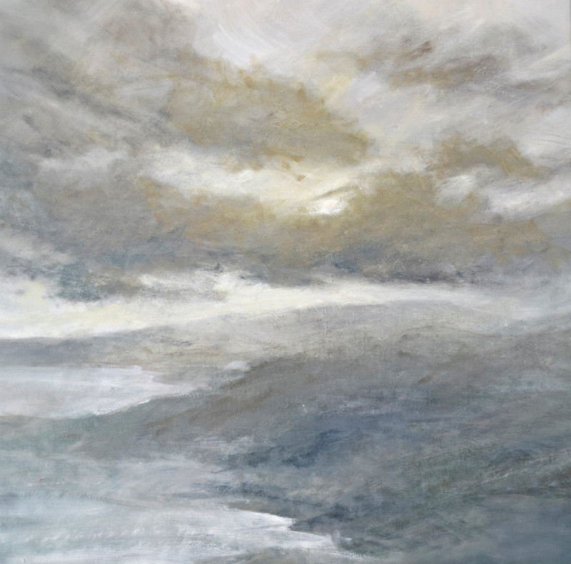 "Coastal Sky" Oil Painting on Canvas by Marilyn Muller