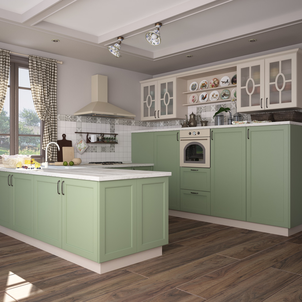 Модульная кухня Color Village-Lily