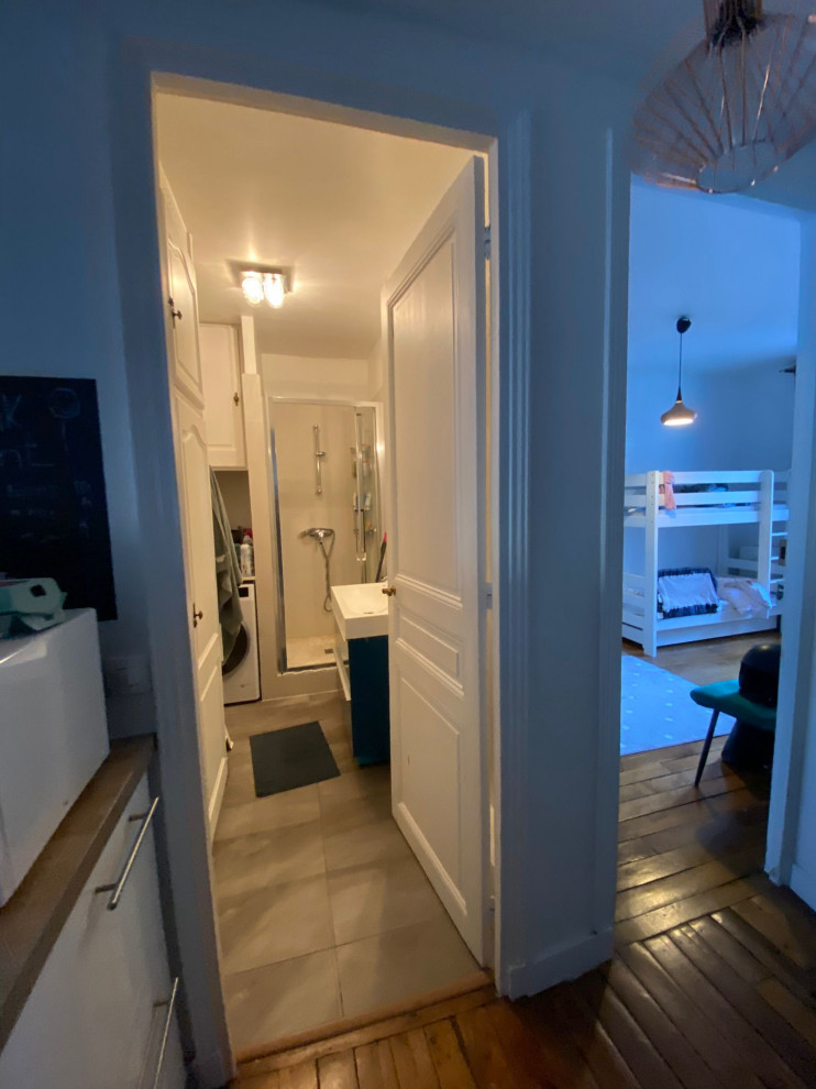 Projet Buttes Chaumont, rénovation d'un appartement de 60m2