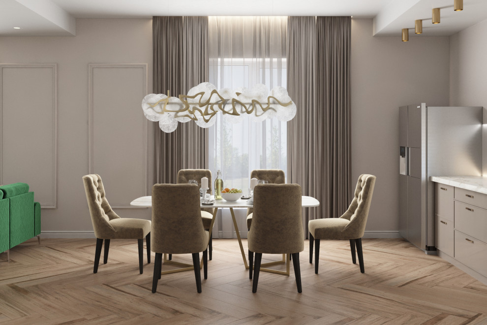 Проект первого этажа дома в Токсово для молодой семьи