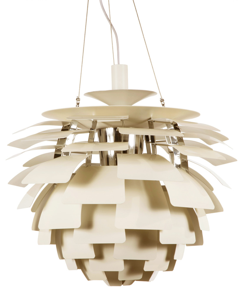 Artichoke Pendant White Contemporary Pendant Lighting By