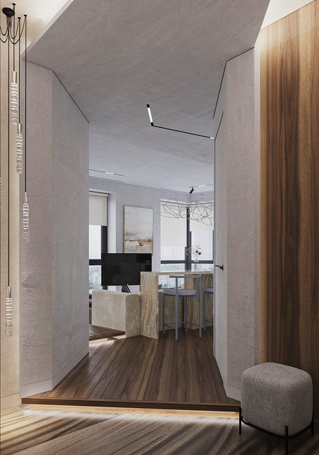 Назад в будущее. Квартира 70 кв.м. в ЖК Вэлтон Парк