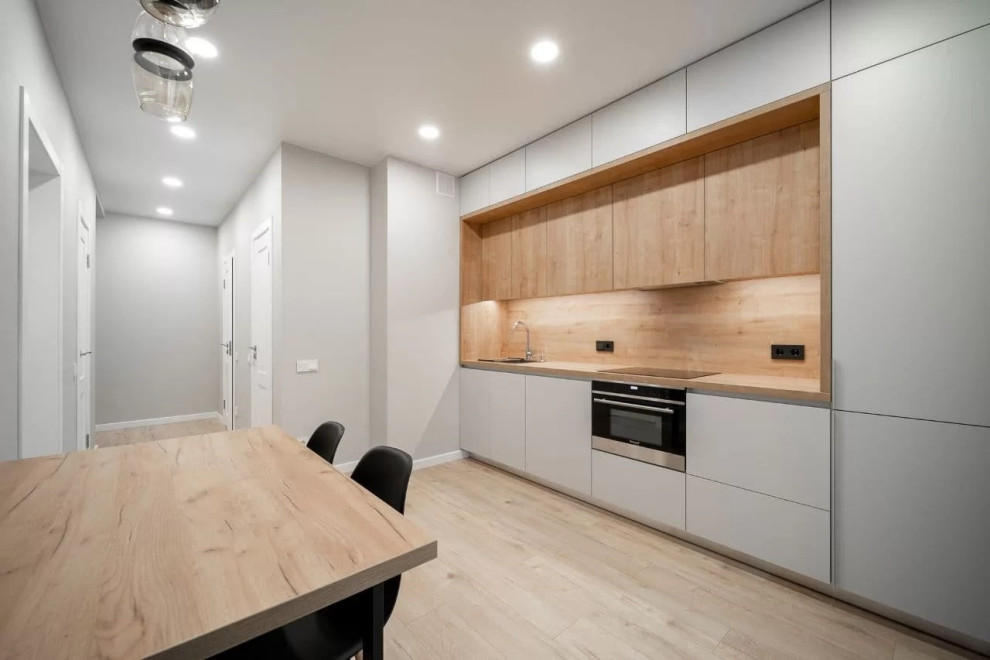 Капитальный ремонт квартиры в светлых тонах