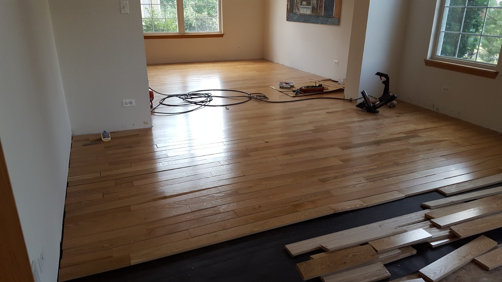 3 an 1/4 prefinished natural res5 oak