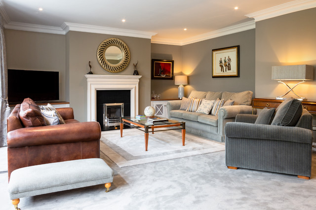 Foxrock Co Dublin traditional-living-room