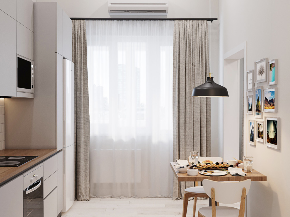 студия с антресолью