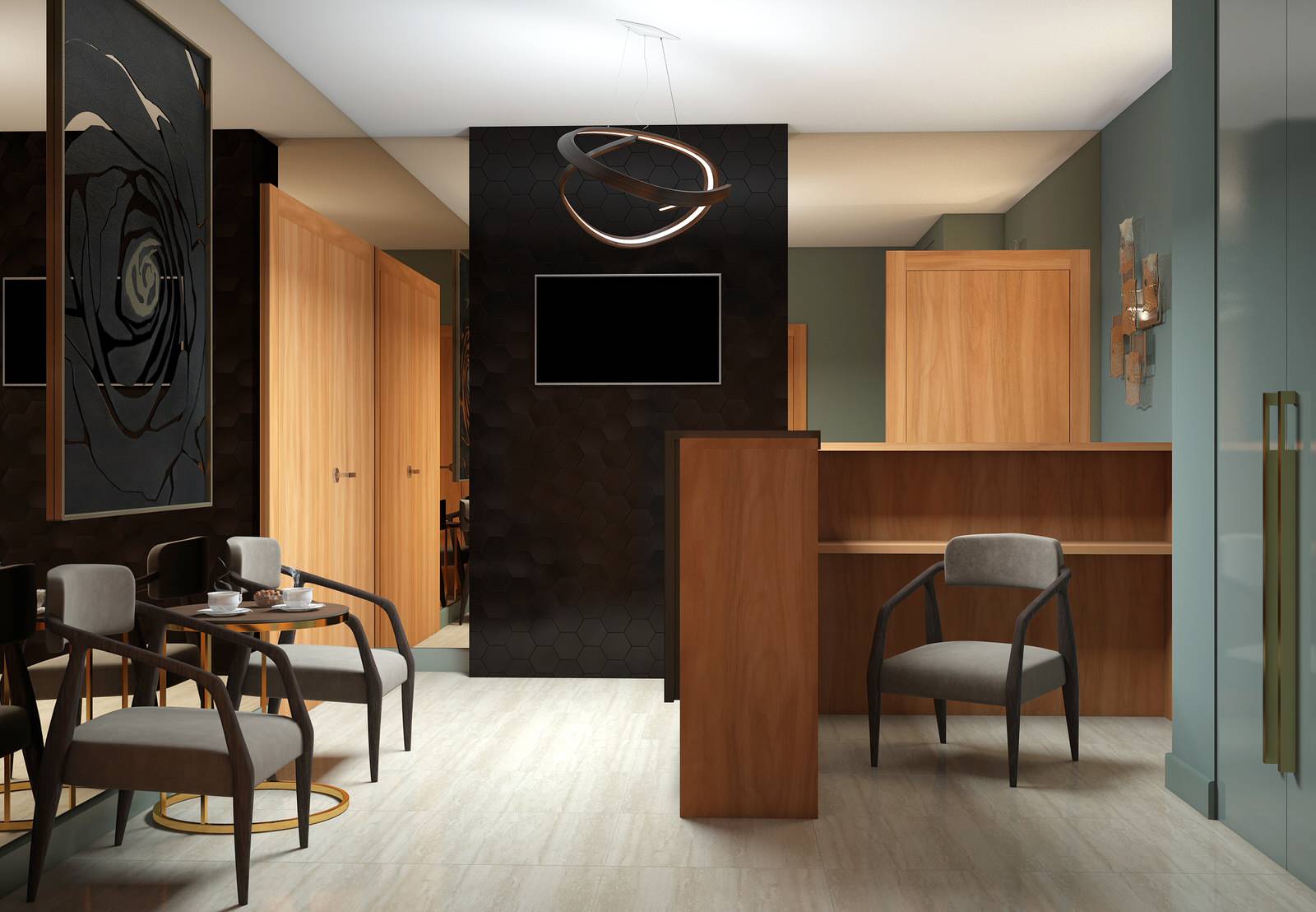 приемная в офисе