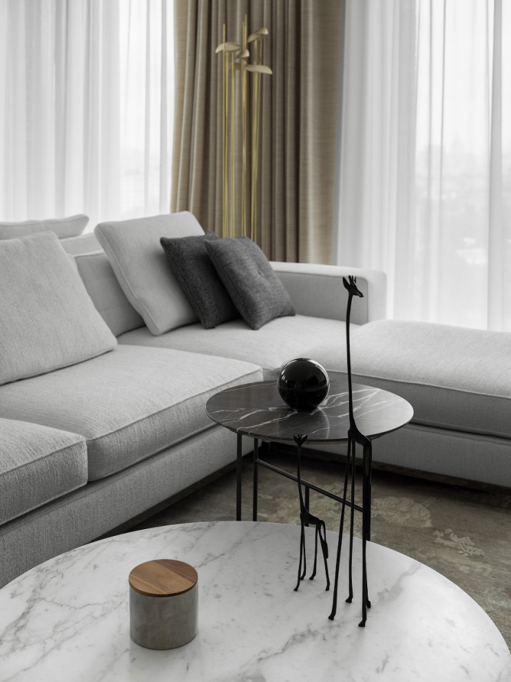 Интерьер квартиры в ЖК «Воробьев дом»