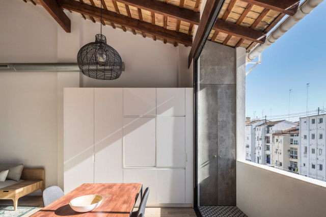 Vivienda en Ruzafa rustikal-kueche