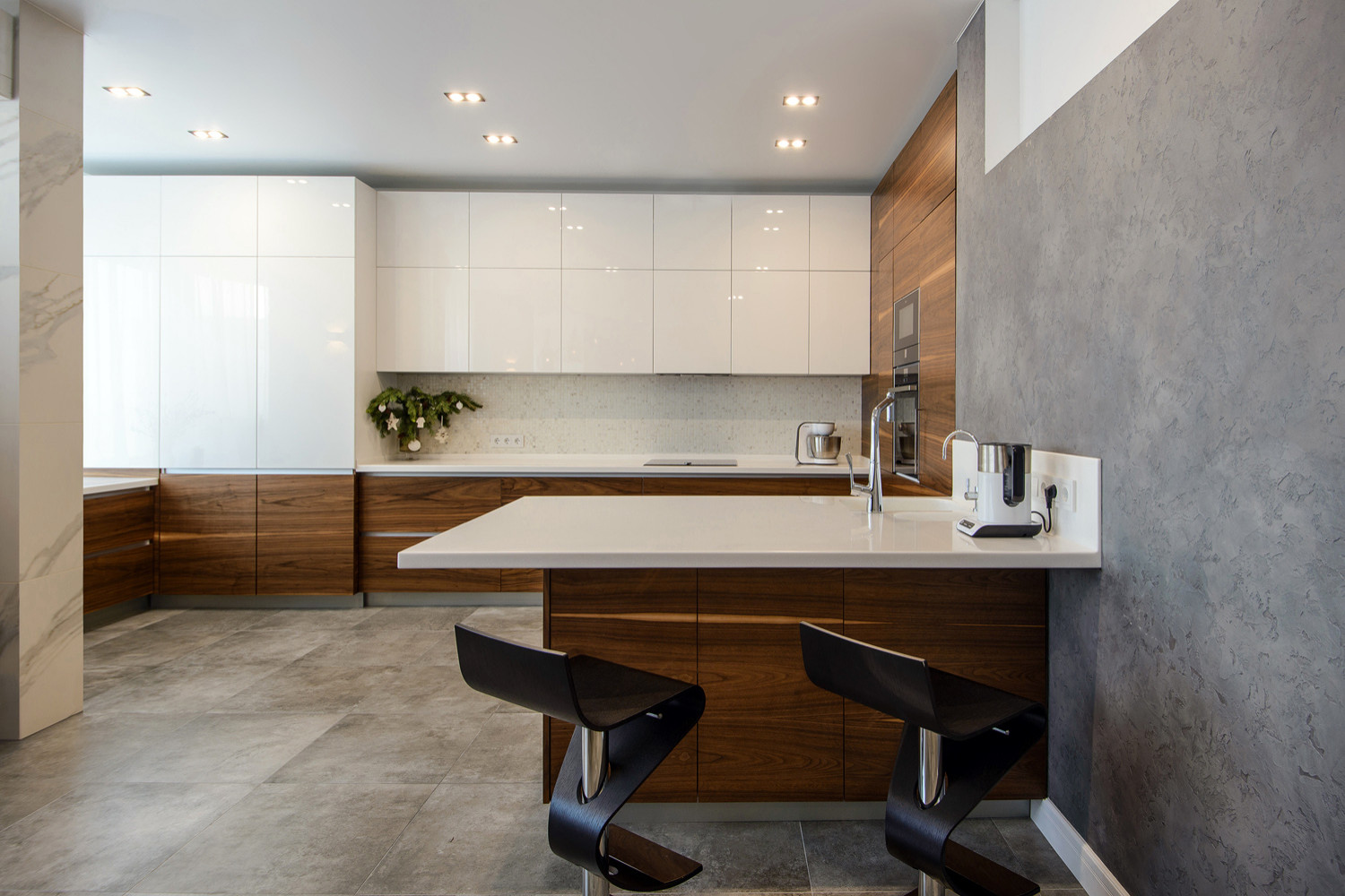 Кухня в стиле минимализм