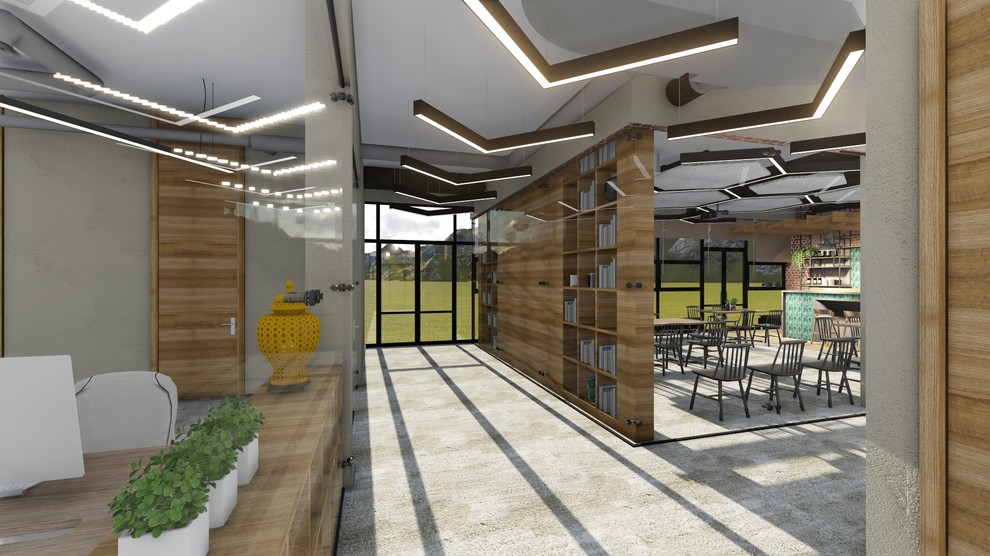 интерьеры офиса компании Imperial Garden