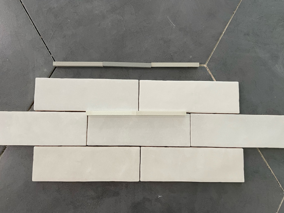 white cloe subway tile grout color