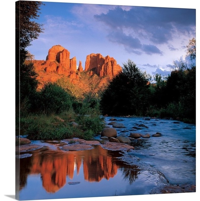 "Sedona" Wrapped Canvas Art Print Southwestern Prints And Posters