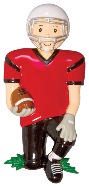 PERSONALIZED CHRISTMAS ORNAMENT SPORTS-FOOTBALL