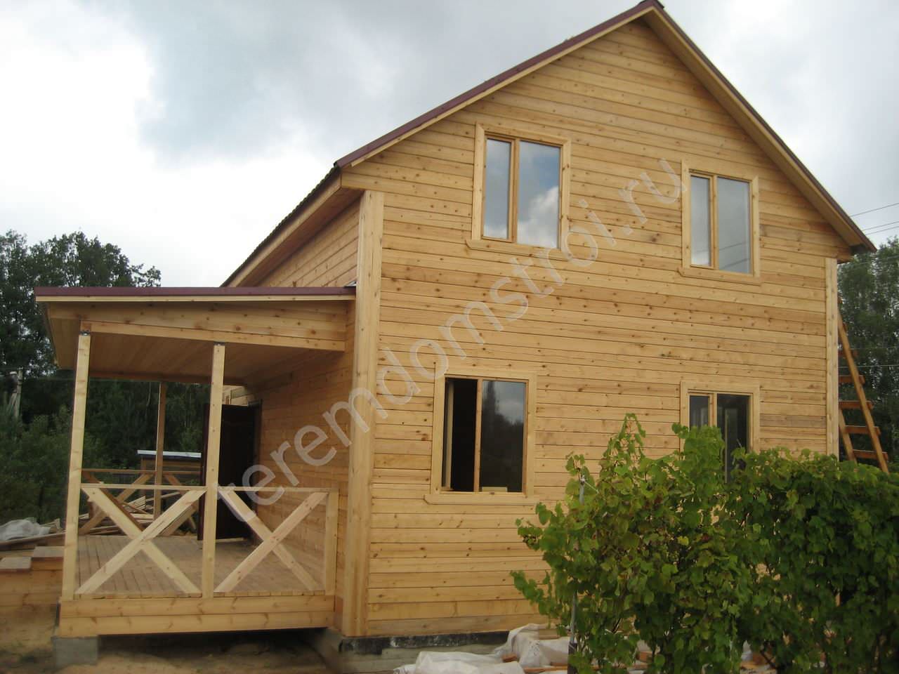 Дома из бруса