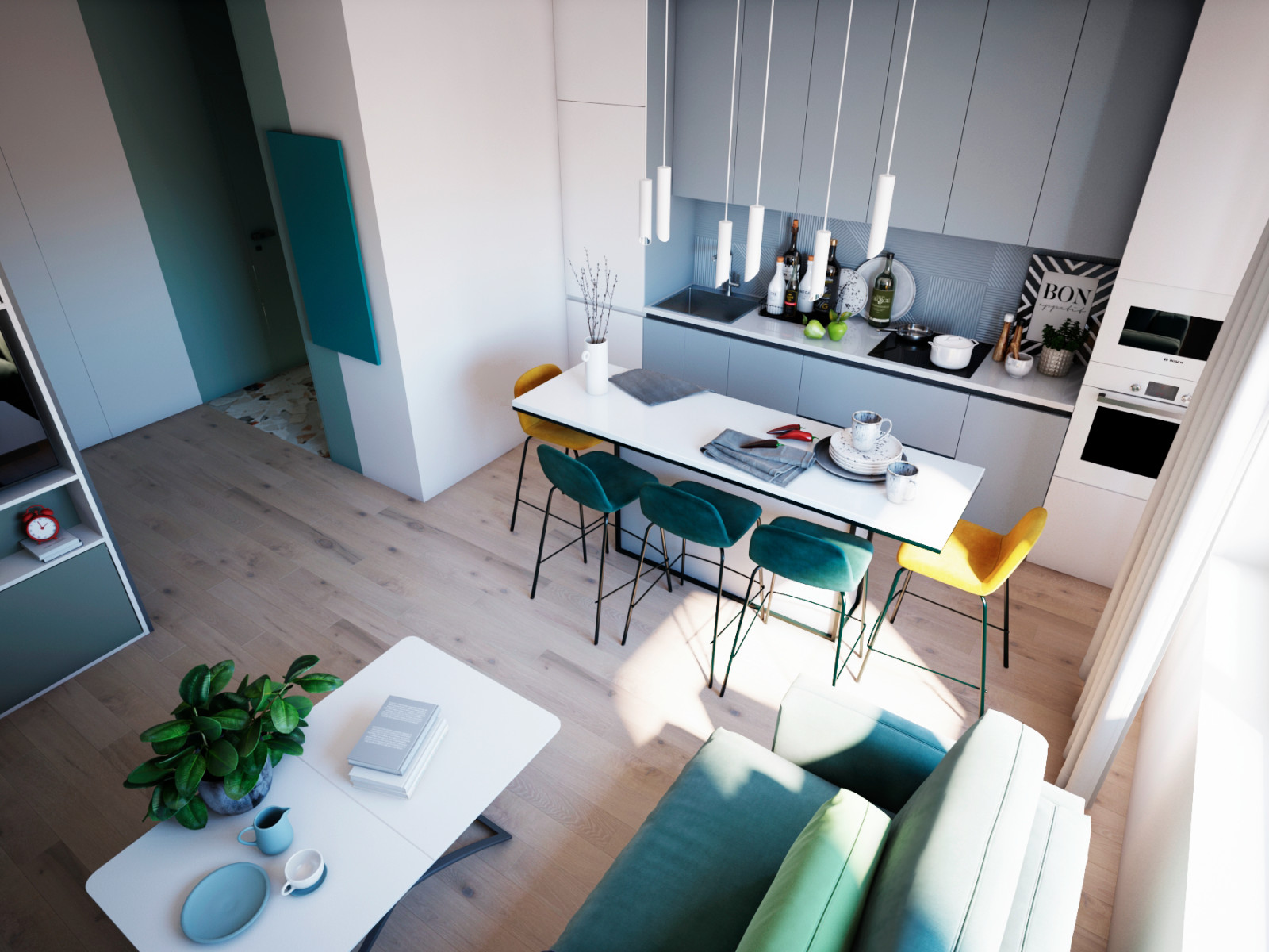 Art interior в ЖК Новая Боровая г. Минск