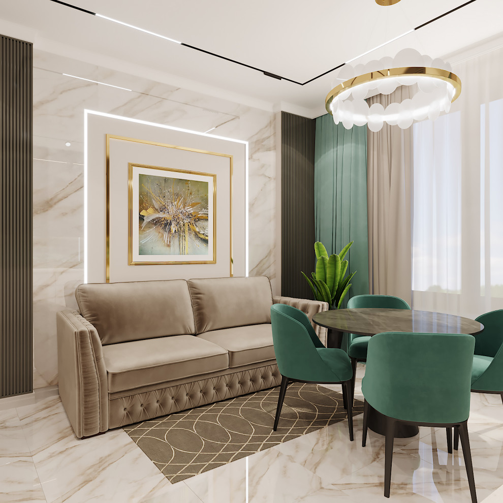 Кухня-гостиная. ЖК Береговой