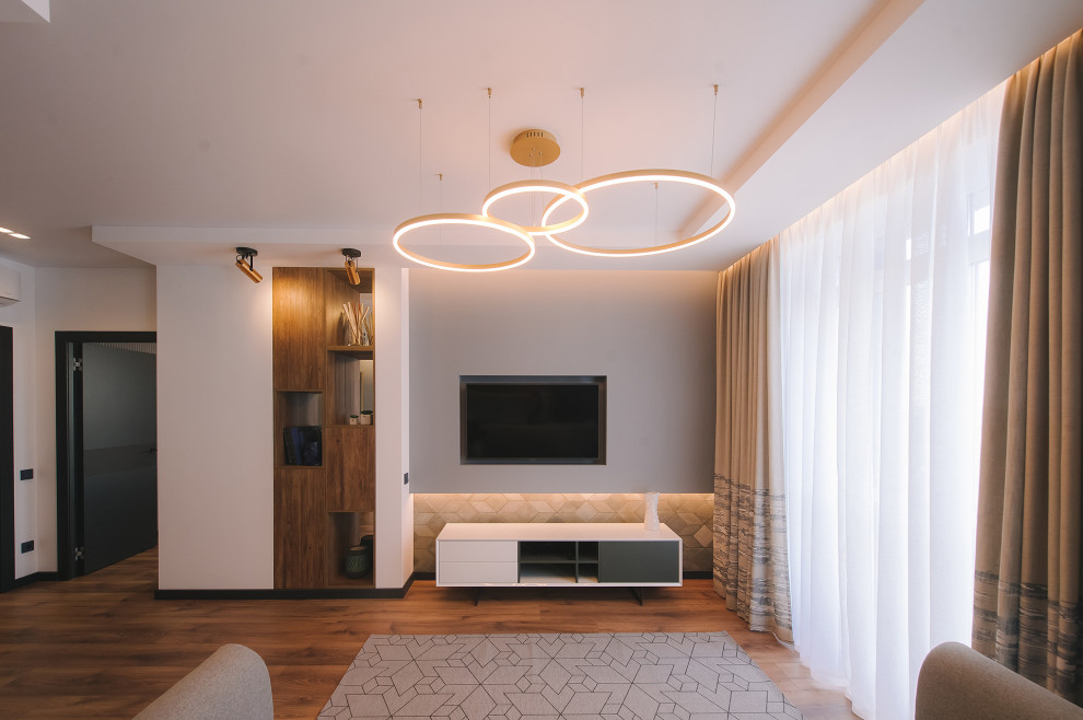 Фото дизайна интерьера готовой квартры