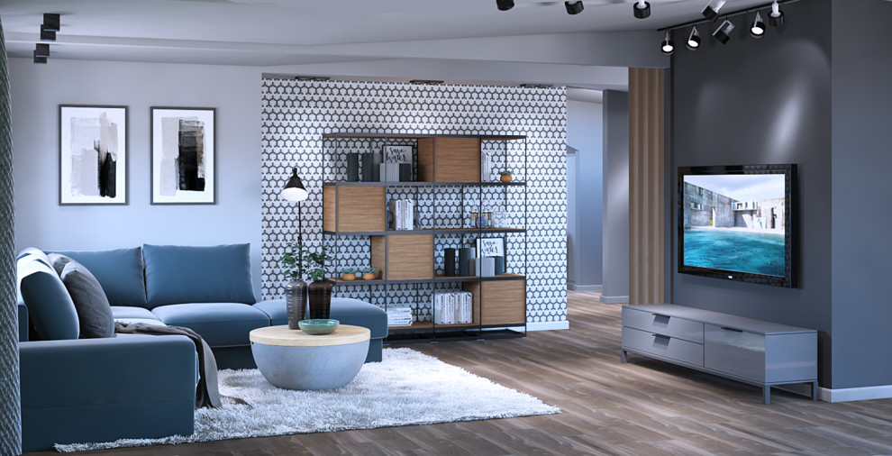 Квартира-мансарда площадью 140 кв м