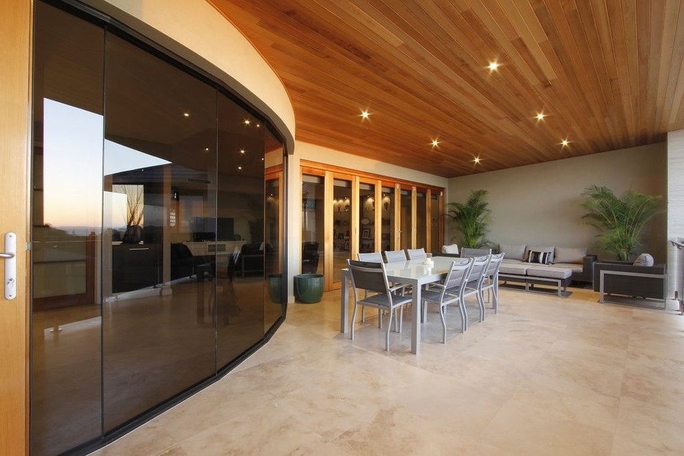 Design ideas for a modern verandah in Perth.